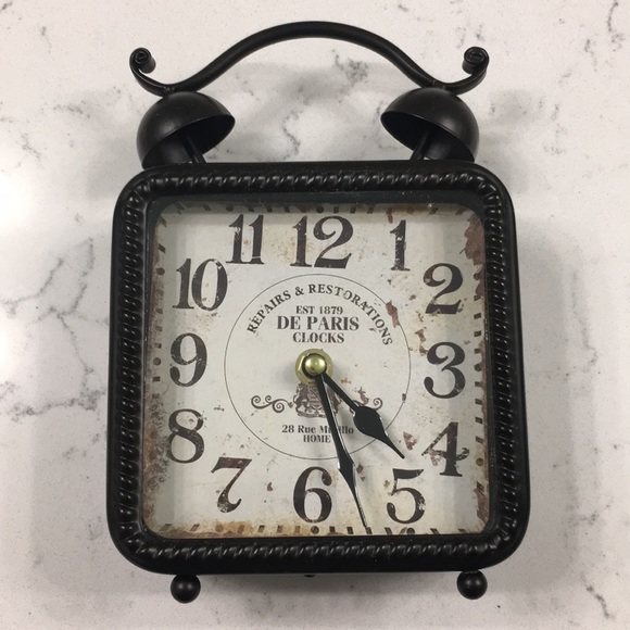 ❌given to a friend❌Brown battery operated clock - Picture 2 of 4